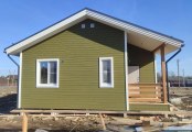 Фото со стройплощадок - Каркасный дом 8х10 м. 