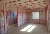 Фото со стройплощадок - Каркасный дом 8х11 м.