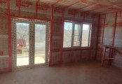 Фото со стройплощадок - Каркасный дом 8х11 м.