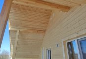 Фото со стройплощадок - Каркасный дом 8х11 м.