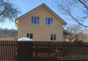Фото со стройплощадок - Каркасный дом 8х11 м.