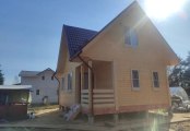Фото со стройплощадок - Каркасный дом 6х8 м.