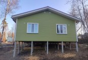 Фото со стройплощадок - Каркасный дом 9х12,5 м.