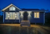 Фото со стройплощадок - Каркасный дом 10х10,5 м.