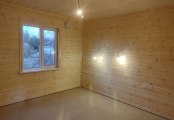 Фото со стройплощадок - Каркасный дом 10х10,5 м.