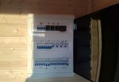 Фото со стройплощадок - Каркасный дом 10х10,5 м.