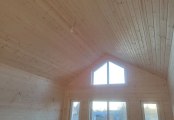 Фото со стройплощадок - Каркасный дом 10х10,5 м.