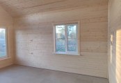 Фото со стройплощадок - Каркасный дом 10х10,5 м.