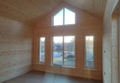 Фото со стройплощадок - Каркасный дом 10х10,5 м.