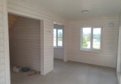 Фото со стройплощадок - Каркасный дом 6х9 м.