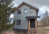 Фото со стройплощадок - Каркасный дом 6х9 м.