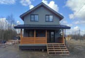 Фото со стройплощадок - Каркасный дом 6х9 м.