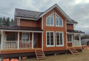 Фото со стройплощадок - Каркасный дом7,5х12 м.