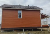 Фото со стройплощадок - Каркасный дом7,5х12 м.