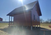 Фото со стройплощадок - Каркасный дом 6х8,5 м