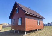 Фото со стройплощадок - Каркасный дом 6х8,5 м