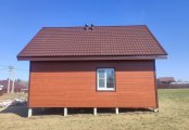 Фото со стройплощадок - Каркасный дом 6х8,5 м