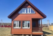 Фото со стройплощадок - Каркасный дом 6х8,5 м