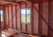 Фото со стройплощадок - Каркасный дом 6х8,5 м
