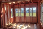 Фото со стройплощадок - Каркасный дом 6х8,5 м
