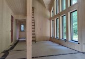 Фото со стройплощадок - Каркасный дом 7,5х12 м.