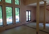 Фото со стройплощадок - Каркасный дом 7,5х12 м.