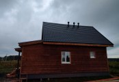 Фото со стройплощадок - Каркасный дом 7,5х10,5 м.