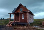 Фото со стройплощадок - Каркасный дом 7,5х10,5 м.