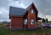 Фото со стройплощадок - Каркасный дом 7,5х10,5 м.
