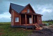 Фото со стройплощадок - Каркасный дом 7,5х10,5 м.