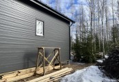 Фото со стройплощадок - Каркасный дом 9,5х10,5 м.