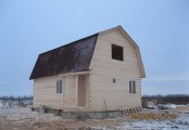 Фото со стройплощадок - Дом по проекту Д-15