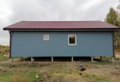 Фото со стройплощадок - Каркасный дом 10.5х11.5 м.
