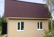 Фото со стройплощадок - Каркасный дом 6x6 м.