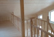 Фото со стройплощадок - Каркасный дом 13.5х12.5 м.