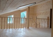 Фото со стройплощадок - Каркасный дом 13.5х12.5 м.