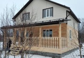 Фото со стройплощадок - Дом по проекту К-30