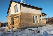 Фото со стройплощадок - Дом по проекту К-30