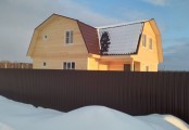 Фото со стройплощадок - Дом по проекту К-123