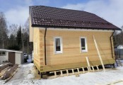 Фото со стройплощадок - Дом по проекту Д-12