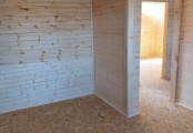 Фото со стройплощадок - Каркасный дом 8х8 м.