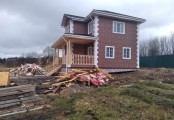 Фото со стройплощадок - Дом по проекту К-6