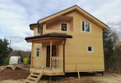 Фото со стройплощадок - Дом по проекту К-70