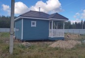 Фото со стройплощадок - Баня по проекту БК-7