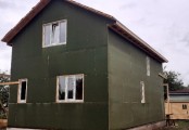 Фото со стройплощадок - Дом по проекту К-22