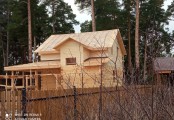 Фото со стройплощадок - Дом по проекту Д-88
