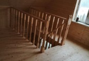 Фото со стройплощадок - Дом из бруса 7х9 м.