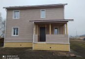 Фото со стройплощадок - Отделка дома (Проект Д-63)