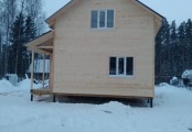 Фото со стройплощадок - Дом по проекту К-22