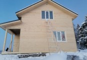 Фото со стройплощадок - Дом по проекту К-22